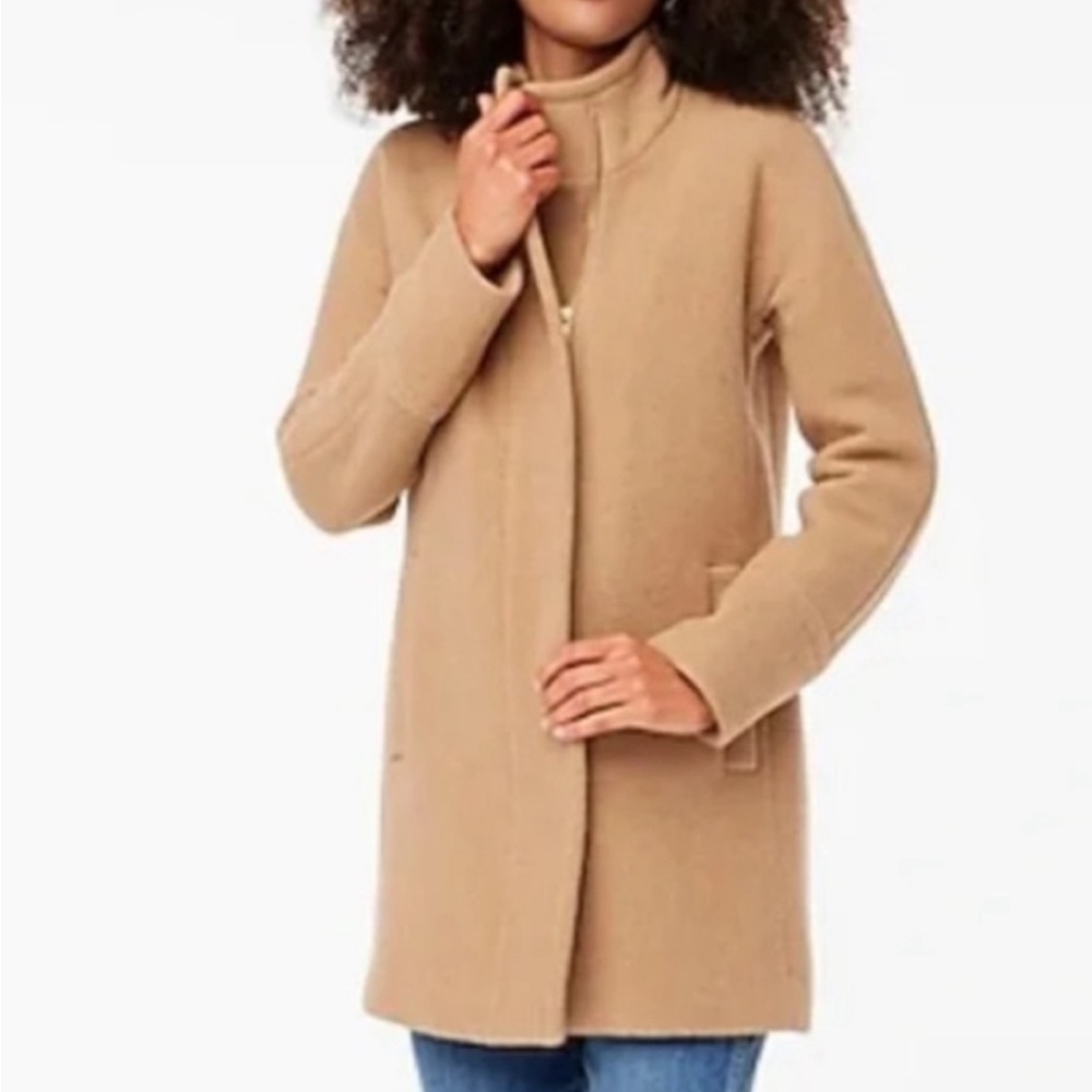 J. Crew Iconic Wool Blend City Coat. Size 12